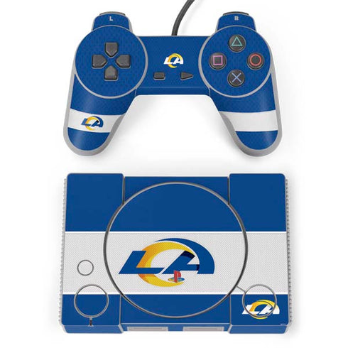 NFL Los Angeles Rams Zone Block PlayStation Classic Bundle Skin